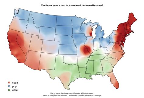 These Dialect Maps Showing The Variety Of American English Have Set The
