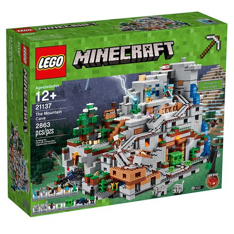 Minecraft The Mountain Cave Lego Sets Minecraft Merch
