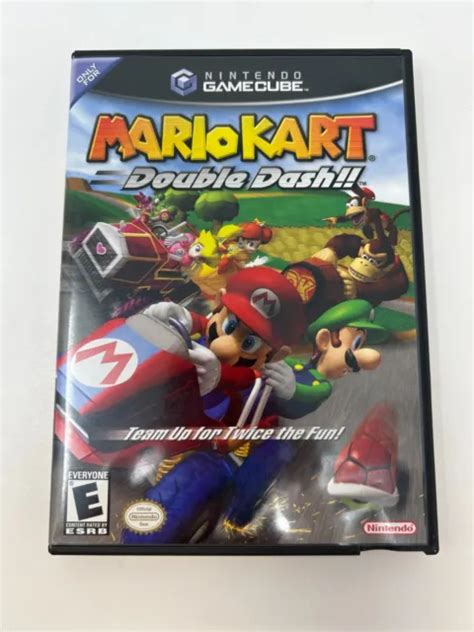 Case Manual Only No Game Mario Kart Double Dash Nintendo Gamecube