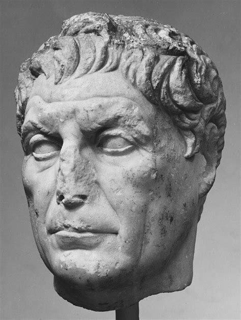 Marble Portrait Of A Man Roman Imperial Late Flavian Or Early