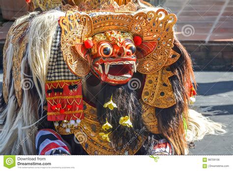 Barong Dance In Bali Indonesia Editorial Photo Image Of Craft