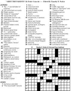 This page won't have buttons or ads, just your puzzle. printable crossword puzzles for adults - DriverLayer Search Engine | print | Pinterest ...