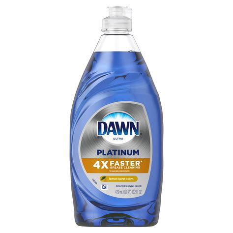 Dawn Ultra Platinum Lemon Burst Scent Liquid Dish Soap Shop Dish Soap