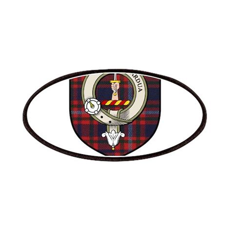 Macintyre Clan Crest Tartan Patches By Coat Of Arms Cafepress