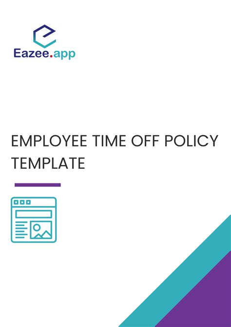 Employee Time Off Policy Template