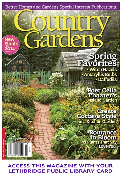 Country Gardens Country Gardening Gardening Magazines Cottage Style