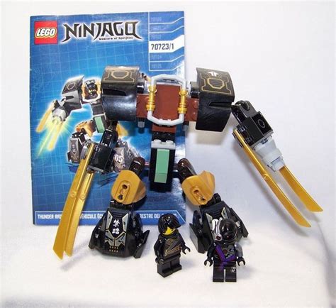 Lego Ninjago Thunder Raider 70723 Cole Rebooted Nindroid Warrior Earth