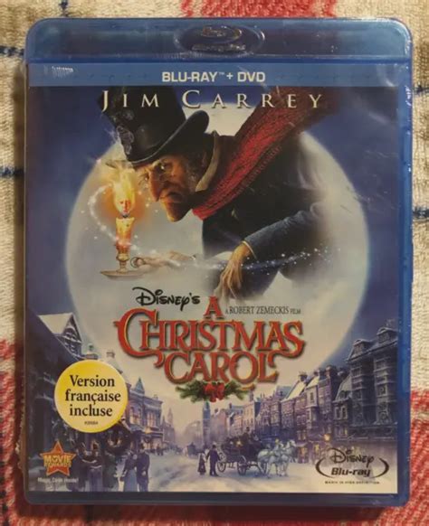 Disneys A Christmas Carol 2009 Jim Carrey Blu Ray Dvd Brand