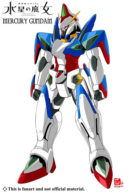Code Geass Free Space Diver Gundam Mercury Helmet Fan Drawings