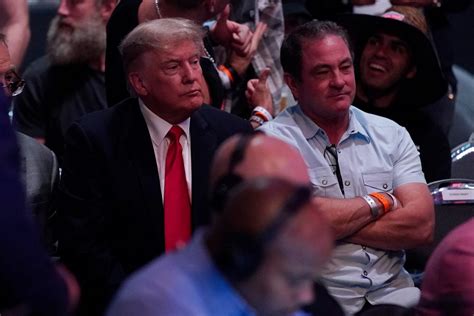 Donald Trump Cheered As He Arrives At Ufc 264 At T Mobile Arena