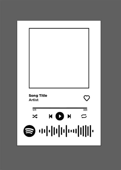 Spotify Song Plaque Song Code File Glass Tile Song Df7 Надписи