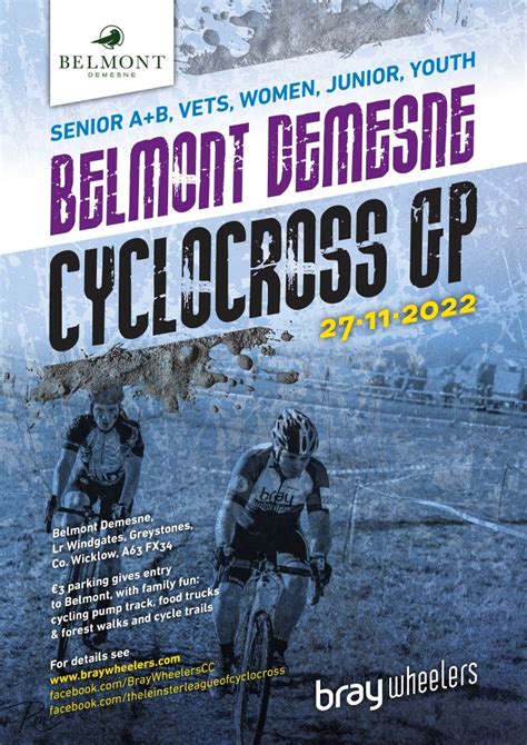 Rd 6 Bray Wheelers Cc Belmont Demesne Cx Gp The Leinster League Of