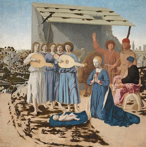The Nativity Piero Della Francesca National Gallery Art Prints