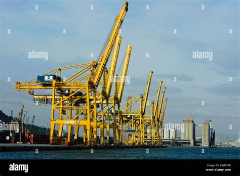 Yellow Rail Mounted Gantry Cranes To Handle Large Cargo In Port