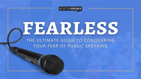 The Ultimate Guide To Conquering Your Fear Of Public Speaking