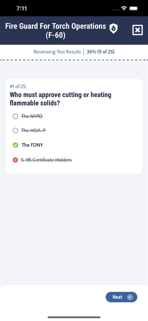 FDNY Fireguard F60 Practice Exam App | Guardian Group Services