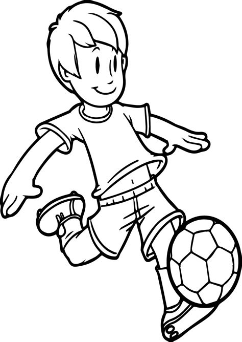 Cartoon Boy Coloring Pages At Free Printable