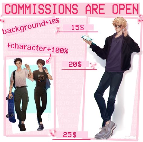 Me0w — Hello Everyone Im Finally Opening My Commissions