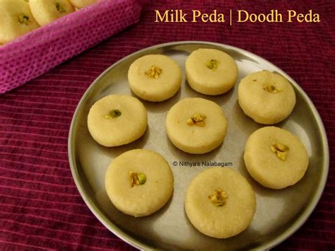 Milk Peda Doodh Peda Milk Fudge Nithyas Nalabagam