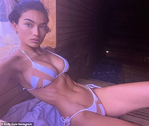Kelly Gale Shows Off Her Phenomenal Figure And Ample Cleavage In A Nude