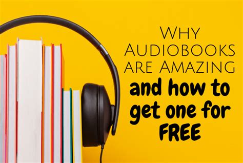 Why Audiobooks Are Amazing And How To Get A Free One The Diary Of A