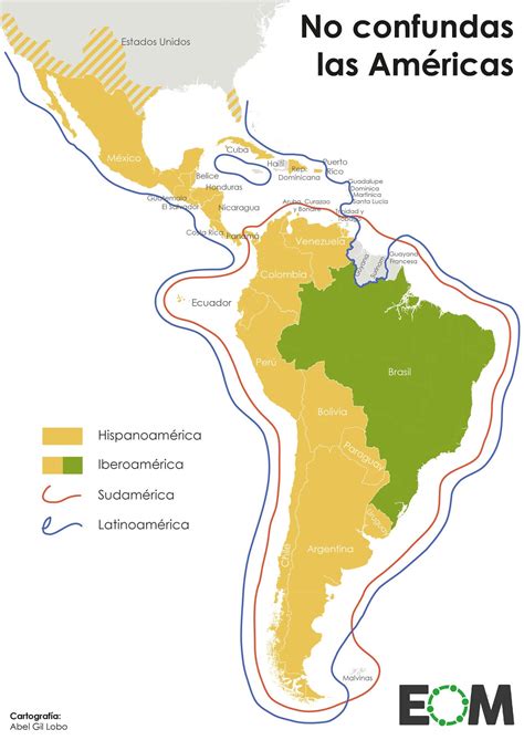 El Mapa De Latinoamérica Mapas De El Orden Mundial Eom