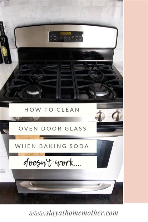 1 teaspoon of dish soap. How To Clean Oven Glass So It Sparkles! | Clean oven door ...