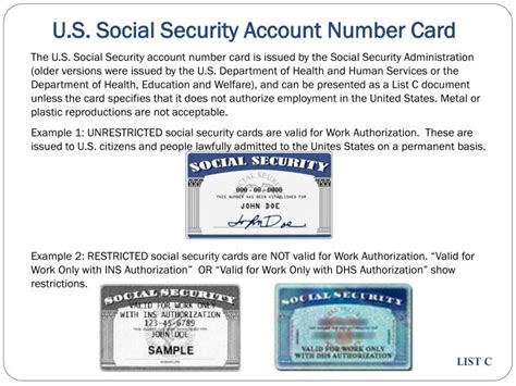 Asking to see employees' social security cards and then recording their name and ssn directly from the card is a good payroll practice because it helps prevent ssn mismatches. PPT - Employment Eligibility Verification for New Hires (Form I-9) PowerPoint Presentation - ID ...