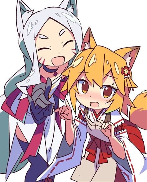 Cute Fox Girls Helpful Senko San Anime Furry Senko San Sewayaki