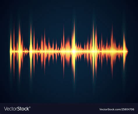 Sound Wave Background Music Digital Royalty Free Vector