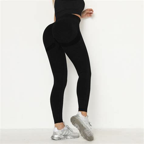 Seamless Leggings Yoga Pants Gym Outfits Booty Contour High Waisted Workout Pant Fitness Sport