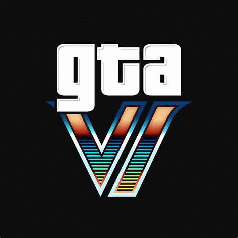Gta Vi Logo Minimalistic Fanmade Gta6