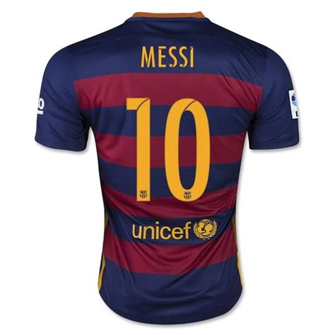 Camisa Barcelona Home Versão Jogador Authentic 1516 Messi 10 Clube