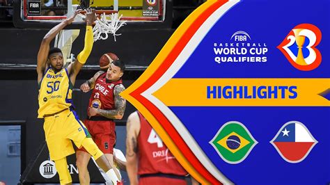 Brazil Chile Highlights Fiba Basketball World Cup 2023 Americas