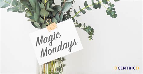 Magic Monday Series: Habits of Happy People | Centric Consulting