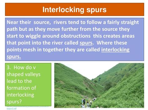 ️ Interlocking Spurs Formation River Features And Their Formation