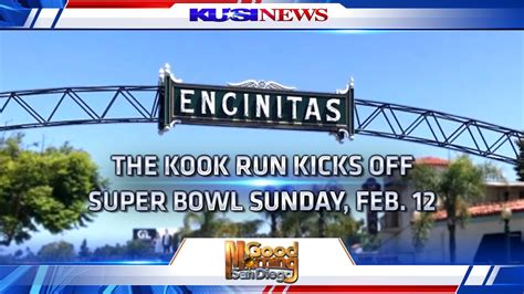 The Kook Run Kicks Off Super Bowl Sunday In Encinitas Youtube