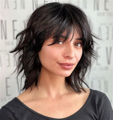 How To Rock The Trendy Wolf Cut Hair With Bangs Styling Tips And