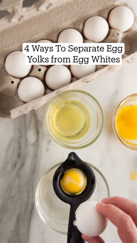 4 Ways To Separate Egg Yolks From Egg Whites An Immersive Guide By