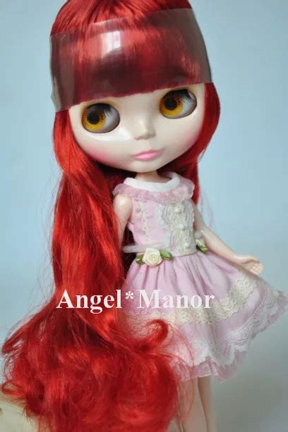 Free Shipping Nude Blyth Doll Ring Red Hair Big Eye Dollfor Girls Tpj0013 In Dolls From