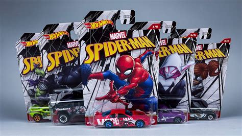 Hot Wheels Marvel Spider Man Theme Series Dodge Charger Stock