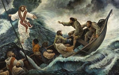 A sketch of john baptizing jesus, based on the painting by harry anderson. miracles of Jesus | Reflections from dr. dan…