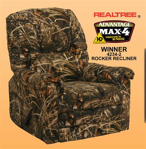 The company has been in business. Winner MAX 4 - Realtree Camouflage Rocker Recliner by ...