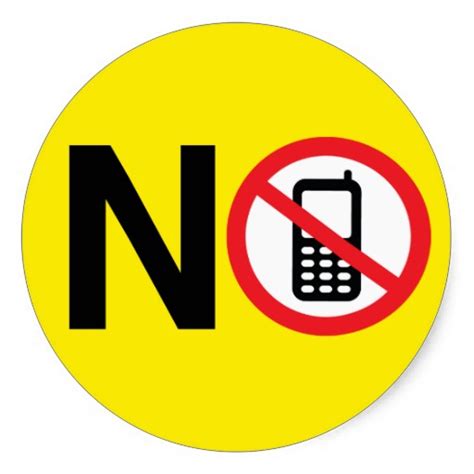 No Cell Phone Zone Clipart Best