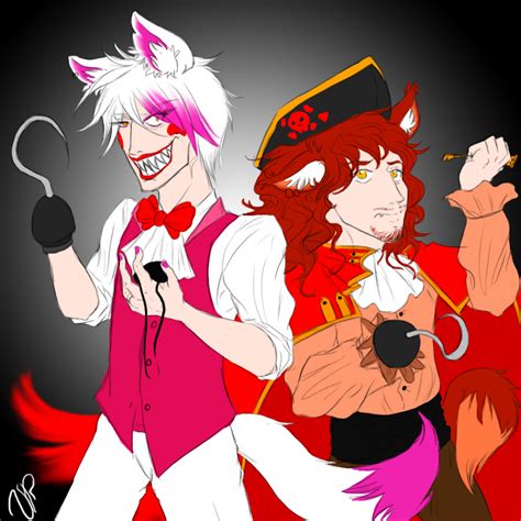 Mangle And Foxy By Unknownpaws On Deviantart
