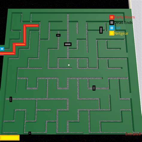 Identity Fraud Maze Two Map