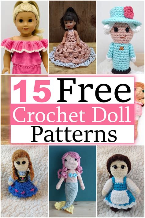 15 Free Crochet Doll Patterns All Crochet Pattern