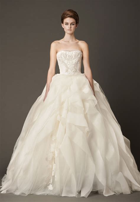 Dressybridal Vera Wang Fall 2013 Ruffled Wedding Gowns