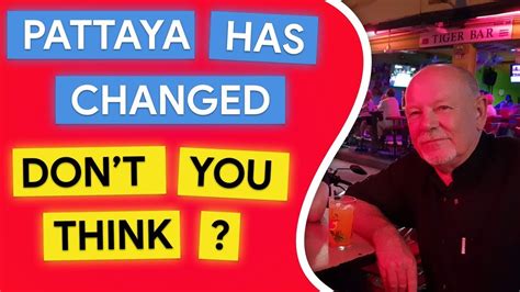 Pattaya 2019 Do You Remember These Things Youtube