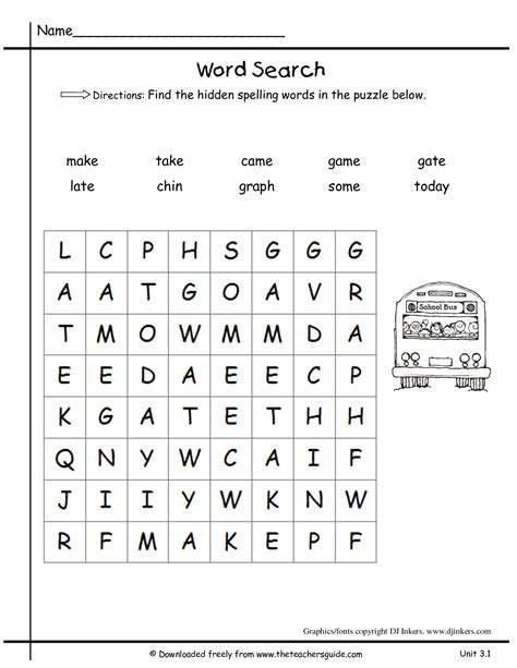 2nd Grade Spelling Worksheets Pdf Db